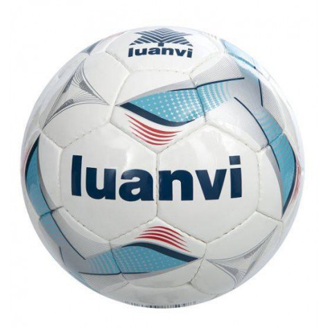 Balón Fútbol Luanvi CUP Azul Pistacho Talla 3