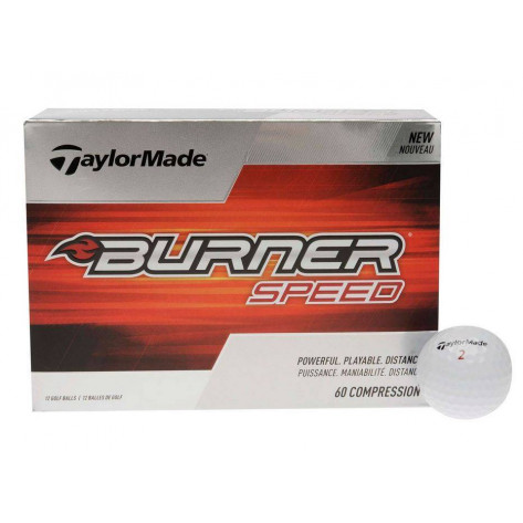 Bola Golf TaylorMade Burner Speed Golf Balls 12 Pack