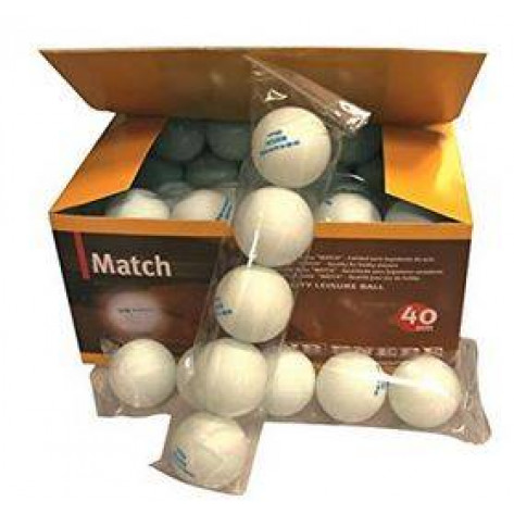 Pelotas Tenis Mesa Enebe SPORT 40 mm Blanco Caja 60 bolas