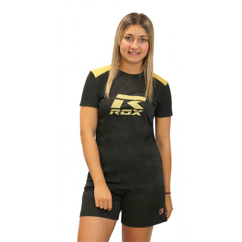 Camiseta Rox R-Place Mujer Negro/OroXL
