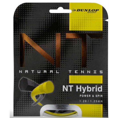 Cordaje Tenis Dunlop NT HYBRID Yellow 11m 126mm