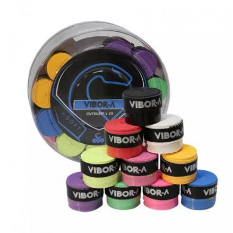 Overgrips Mix Vibor-A Bote 30 unidades Colores