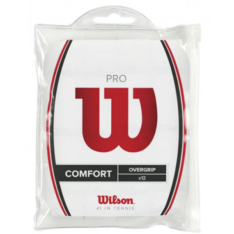 Overgrips Wilson Pro COMFORT Blanco x12