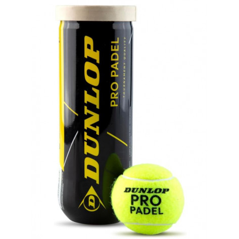 Pelotas de Pádel Dunlop PRO PADEL 1 bote 3