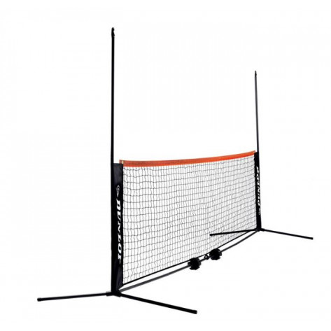 Juego Red Poste Mini Tenis Badminton Dunlop 3m