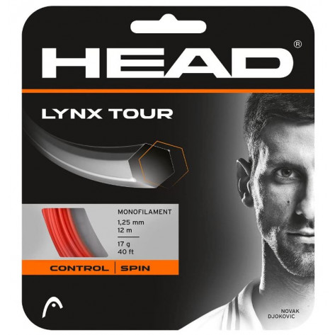 Cordaje Tenis Head Lynx Tour Set 12m Naranja