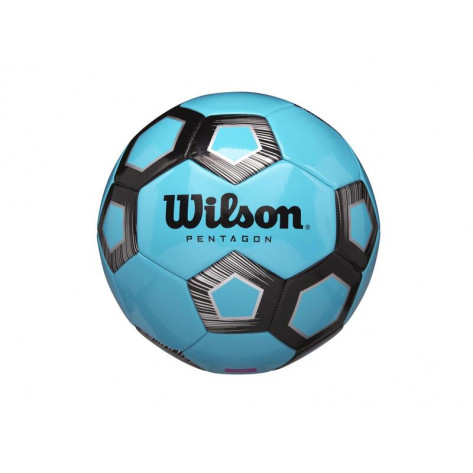 Balón Fútbol 11 Wilson Pentagon Azul Talla 5