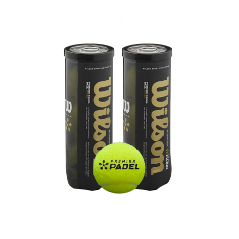 Pelotas Padel Wilson Premier Padel Speed Pack 2 Botes de 3 Pelotas