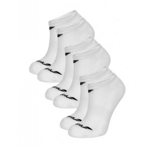 Calcetines Babolat Invisible Junior 3 Pares Blanco Talla 31/34