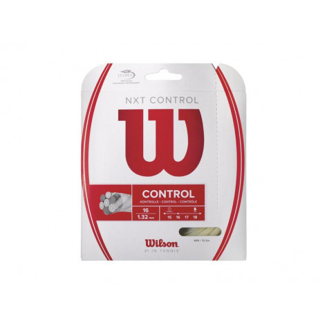 Cordaje Tenis Wilson NXT Control 12.2m 1.32 mm Transparente