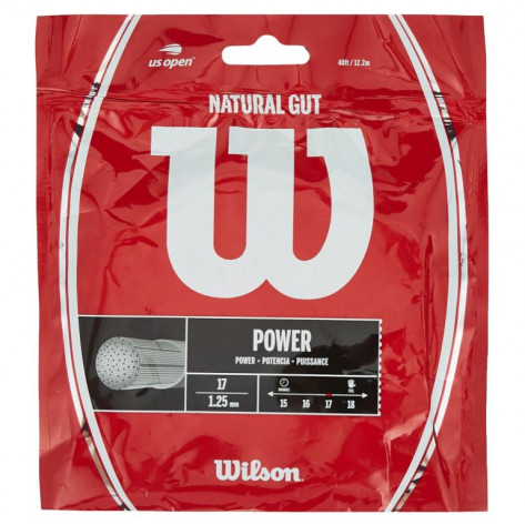 Cordaje Tenis Wilson Natural Gut 12.2m 1.25mm Natural