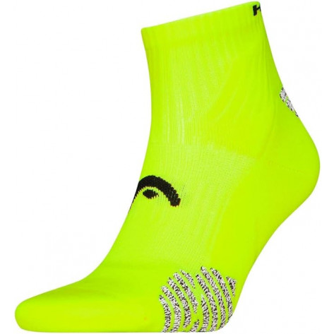 Calcetines Head Padel Quarter 1 Par Amarillo