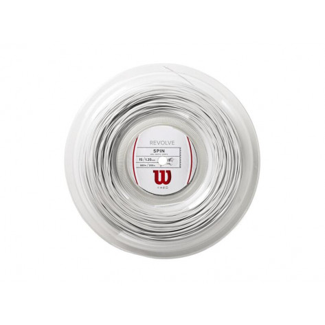 Cordaje Tenis Wilson Revolve 1.35mm 200m Blanco