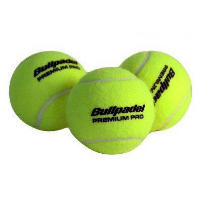 BullPádel Bolas de Premium Pro Bote 9 pelotas | SPORT AND