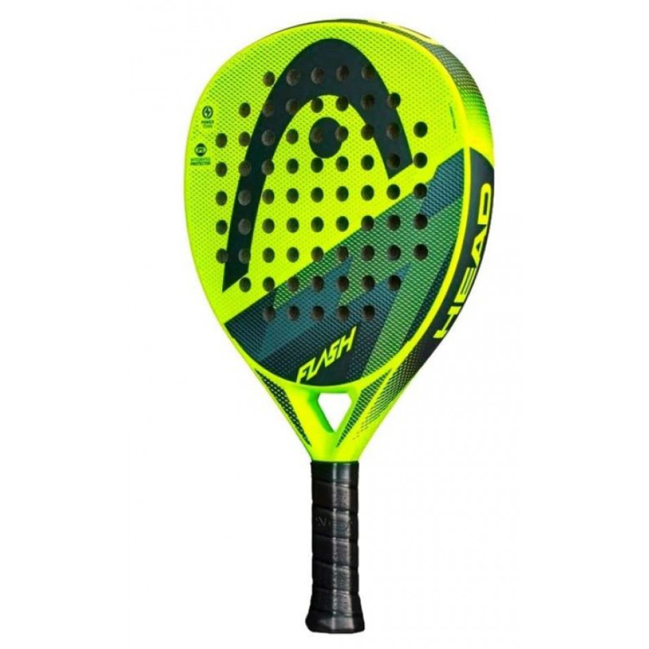Raqueta de palo de pádel con flash cabeza raqueta accesorios deportivos  pelota deportes