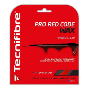 Cordaje Tenis Tecnifibre PRO RED CODE WAX 12 m 1.30 mm