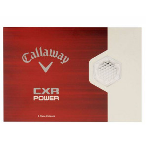 Bola de Golf Callaway CXR Power Blanco 12 Pack