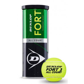 Pelotas Tenis Dunlop FORT ALL COURT TS 1x3