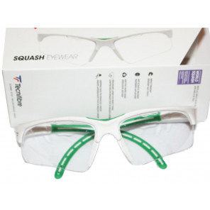 Gafas Squash Tecnifibre Adulto Blanco Verde