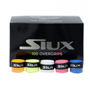 Overgrips Siux Liso Caja 100 unidades Multicolor