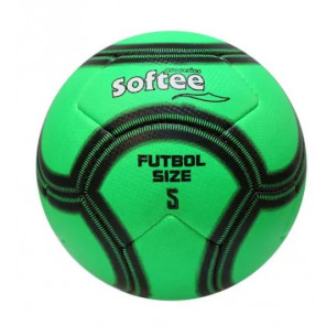 Balón Fútbol Playa Softee Verde Fluor