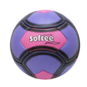 Balón Fútbol Playa Softee Violeta