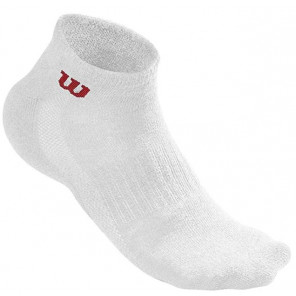 Calcetines Wilson Quarter Sock Blancos 3 pares 43-46