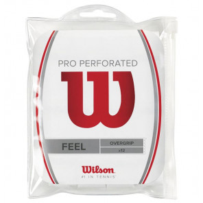 Overgrips Wilson Pro Perforated Blanco x12