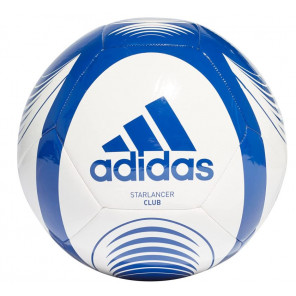 Balón Fútbol adidas Starlancer Blanco Marino Talla 4