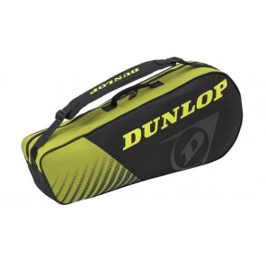 Raquetero Dunlop SX Club 3 Raquetas Negro Amarillo