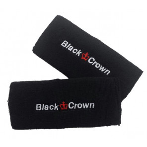 Muñequeras Padel Black Crown XXL