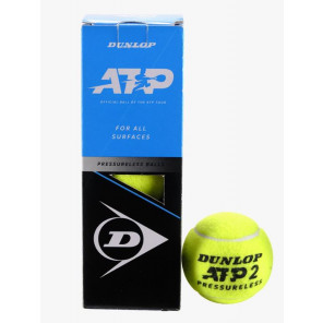 Pelotas Tenis Dunlop Pressureless 1 bote 3 