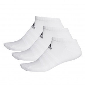 Calcetines adidas Cushioned Low Unisex 3 Par Blanco