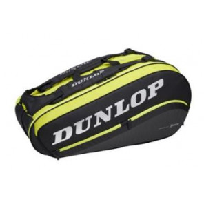 Raquetero Tenis Dunlop SX Perfomance 8 Raquetas Amarillo