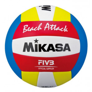 Balón Voley Playa Mikasa VXS-BA Rojo Azul Talla 5