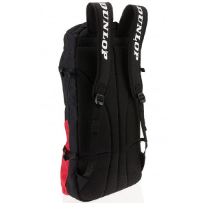 Mochila CX Dunlop Perfomance Long Backpack Negro Rojo