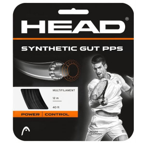 Cordaje Tenis Head Synthetic Gut PPs Set 12m Negro
