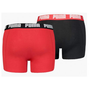 Boxer Puma Basic Boxer pack 2u Rojo Negro