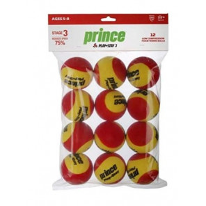 Pelotas Tenis Prince Stage 3 Bolsa 12 pelotas