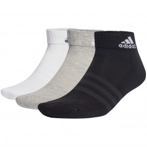 Calcetines adidas Sportswear Ankle Cushioned 6u Blanco/Negro/Gris