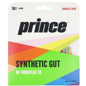 Cordaje Tenis Prince Synthetic Gut Set 12m 1.30mm Rainbow