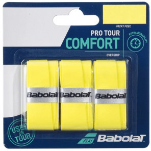 Overgrips Babolat Pro Tour Comfort 3u Amarillo