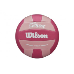 Balón Voleibol Wilson Super Soft Play Rosa