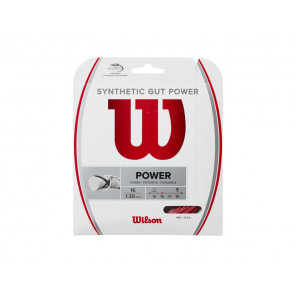 Cordaje Wilson Synthetic Gut Power 1.30mm Set Rojo