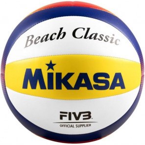 Balón Voleibol Playa Mikasa V552C Blanco/Amarillo/Azul
