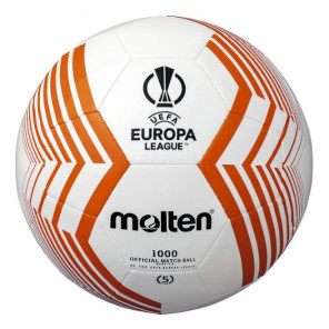 Balón Fútbol Molten F5U1000-G23 Blanco Naranja Talla 5