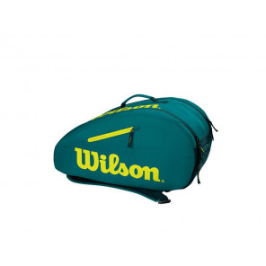 Paletero Wilson Padel Youth Bag Verde/Amarillo