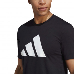 Camiseta adidas Training AEROREADY Logo Negro/Blanco