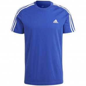 Camiseta adidas 3 Stripes Azul Hombre