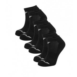 Calcetines Babolat Invisible Junior Pack 3 pares talla 31-34 Negro